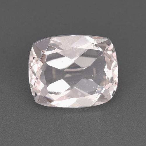Morganite Rose clair naturelle Coupe coussin, 1.74 ct, VS