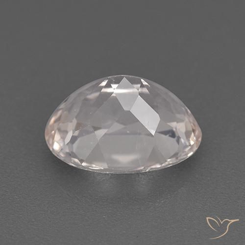 Morganite Rose clair naturelle ovale, 1.95 ct, VS