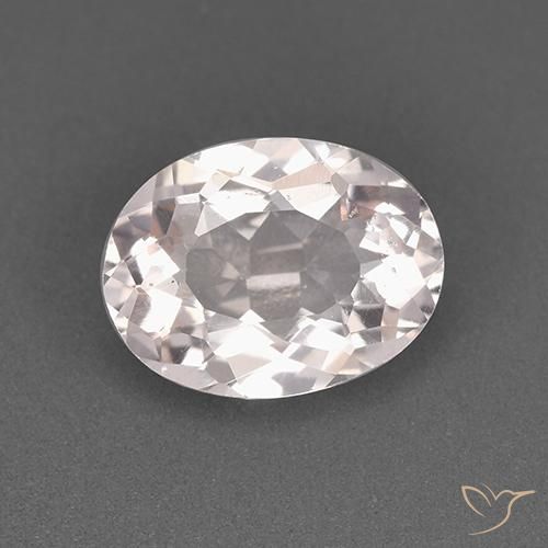 1.30ct Naturel Rose clair Morganite, ovale, VS