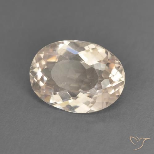 Morganite Rose moyen naturelle ovale, 1.50 ct, VS