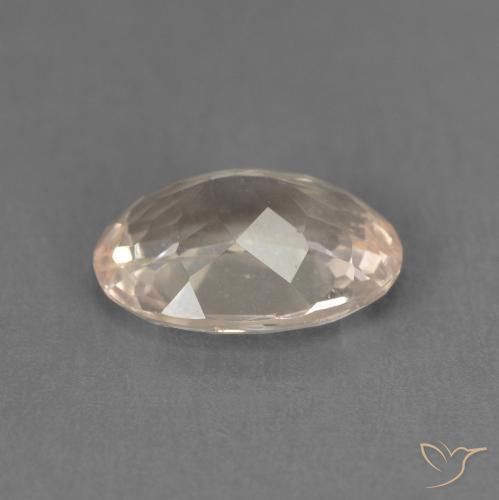 Morganite Rose moyen naturelle ovale, 1.50 ct, VS