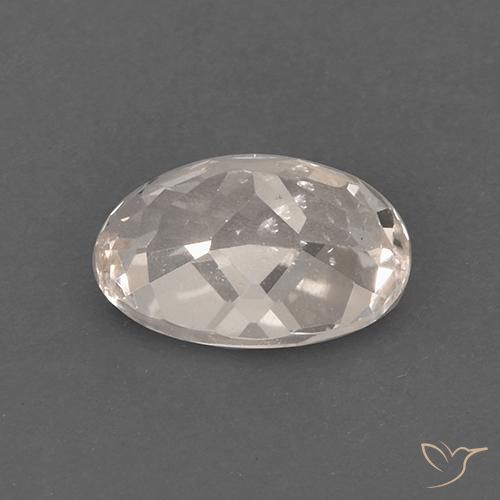Morganite Rose moyen-léger naturelle ovale, 1.68 ct, VS