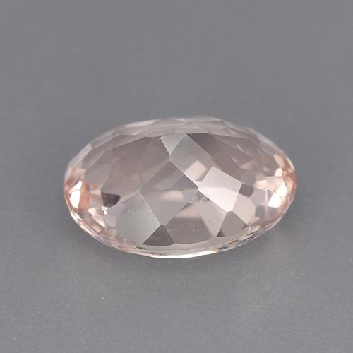 Morganite rose naturelle coupe ovale, 2,02 ct, VVS-VS