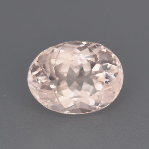 Morganite Rose moyen-léger naturelle Coupe ovale, 2.13 ct, VS