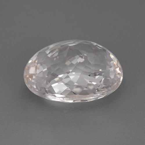 Morganite rose naturelle coupe ovale, 7,46 ct, VVS-VS