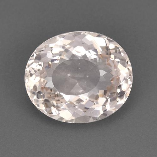 Morganite Saumon Rose naturelle Coupe ovale, 2.67 ct, VVS