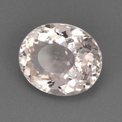 Morganite Saumon Rose naturelle Coupe ovale, 2.67 ct, VVS