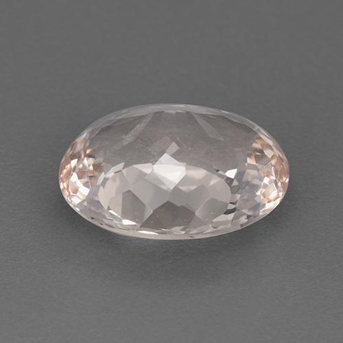 Morganite Saumon Rose naturelle Coupe ovale, 2.67 ct, VVS