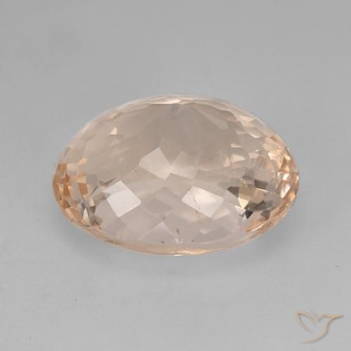Morganite Rose moyen naturelle Coupe ovale, 5.54 ct, VS