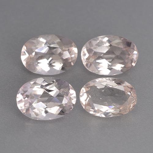 Achetez naturel 2,90ct rose morganite gems, coupe ovale, en provenance afghanistan chez gemselect. en stock, livraison internationale!