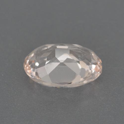 Morganite Rose moyen-léger naturelle Coupe ovale, 1.00 ct, VVS-VS