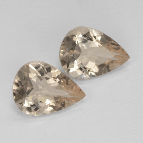 Achetez naturel 1,78ct doré morganite gems, en forme de poire, en provenance afghanistan chez gemselect. en stock, livraison internationale!