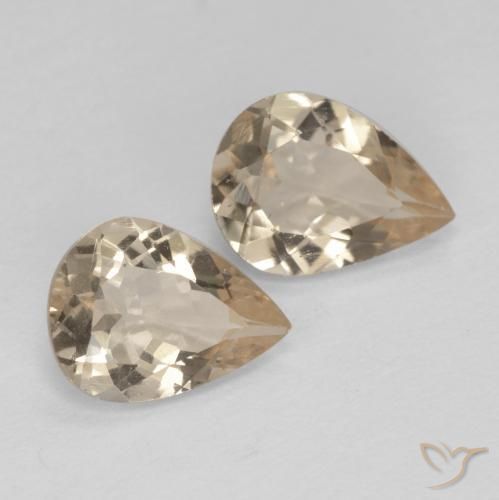 Shop natural 1.68ct Doré léger Morganite gems, En forme de poire, from Afghanistan at GemSelect. In stock, global shipping!