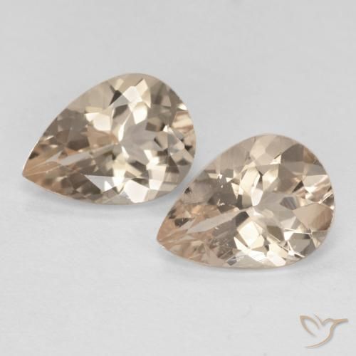 Achetez naturel 1,78ct doré morganite gems, en forme de poire, en provenance afghanistan chez gemselect. en stock, livraison internationale!