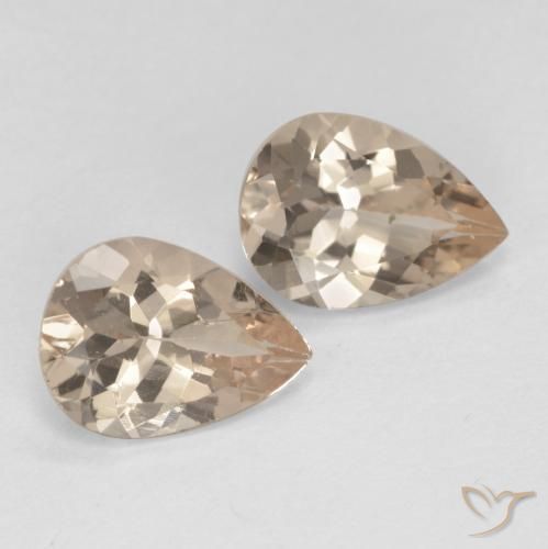 Achetez naturel 1,78ct doré morganite gems, en forme de poire, en provenance afghanistan chez gemselect. en stock, livraison internationale!