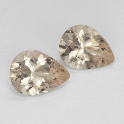 Achetez naturel 1,58ct Doré léger Morganite gems, En forme de poire, En provenance Afghanistan chez GemSelect. En stock, livraison internationale!