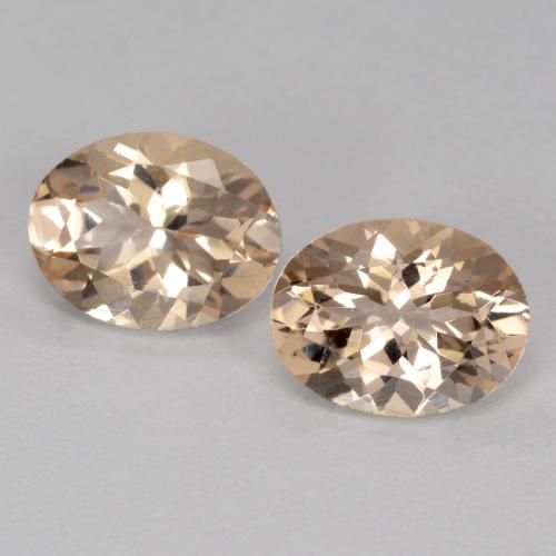 Achetez naturel 2.17ct Doré léger Morganite gems, Coupe ovale, En provenance Afghanistan chez GemSelect. En stock, livraison internationale!