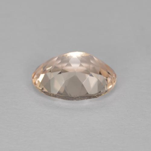 Morganite rose naturelle coupe ovale, 1,12 ct, VS