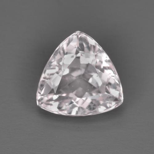 Morganite Rose clair naturelle Trillion, 1.38 ct, VVS-VS