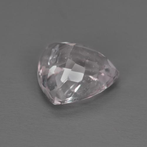 Morganite Rose clair naturelle Trillion, 1.38 ct, VVS-VS