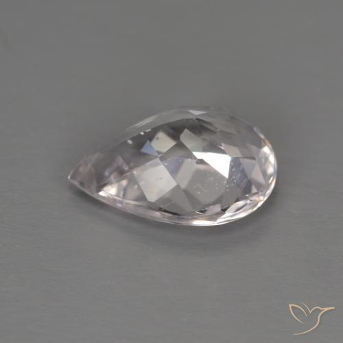 Morganite Rose clair naturelle En forme de poire, 1.09 ct, VS
