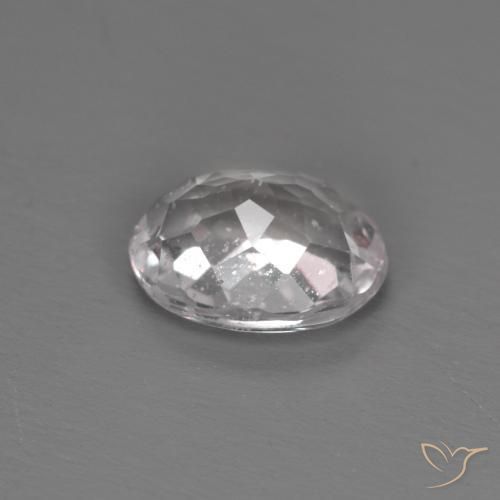 Morganite Rose clair naturelle ovale, 0.93 ct, VS