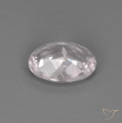Morganite Rose clair naturelle ovale, 0.94 ct, VVS