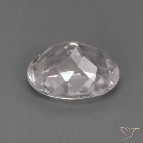 Morganite Rose clair naturelle ovale, 1.54 ct, VVS