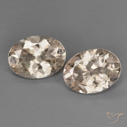 1.96ctw Naturel Rose moyen Morganite, ovale, VS