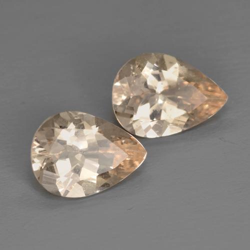 Achetez naturel 1,70ct orange morganite gems, en forme de poire, en provenance afghanistan chez gemselect. en stock, livraison internationale!