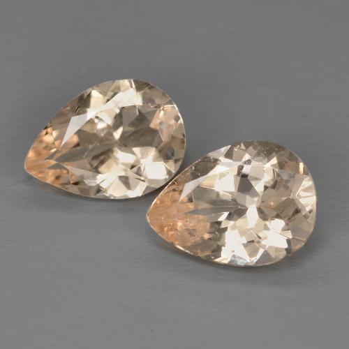 Achetez naturel 1.79ct Orange clair Morganite gems, En forme de poire, En provenance Afghanistan chez GemSelect. En stock, livraison internationale!