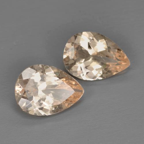 Achetez naturel 1.79ct Orange clair Morganite gems, En forme de poire, En provenance Afghanistan chez GemSelect. En stock, livraison internationale!