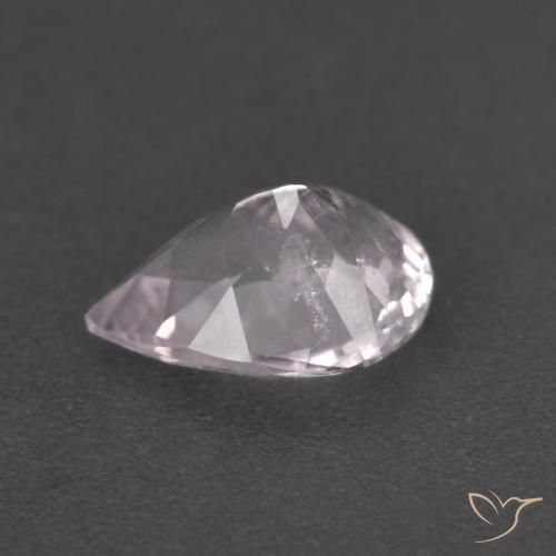 Morganite Rose clair naturelle En forme de poire, 1.19 ct, VS-SI