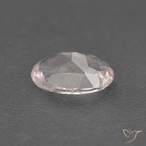 Morganite Rose clair naturelle ovale, 0.57 ct, VS-SI