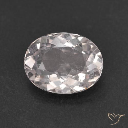 1.80ct Naturel Rose très clair Morganite, ovale, VS