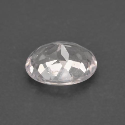 Morganite rose naturelle coupe ovale, 1,09 ct, VS