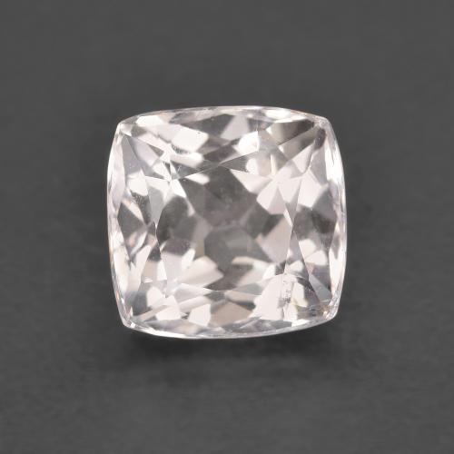 Morganite rose naturelle coupe coussin, 1,41 ct, VS