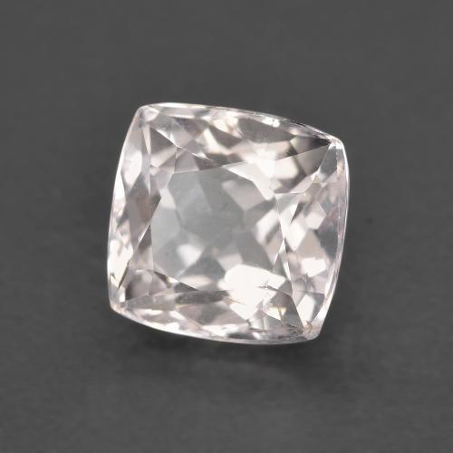Morganite rose naturelle coupe coussin, 1,41 ct, VS