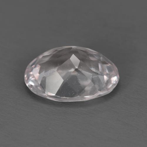 Morganite rose naturelle coupe ovale, 1,74 ct, VVS-VS