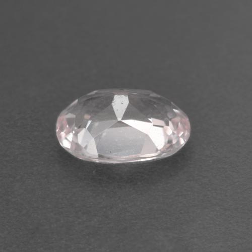 Morganite rose naturelle coupe ovale, 0,63 ct, VS