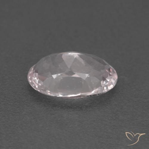 Morganite Rose clair naturelle ovale, 0.79 ct, VS