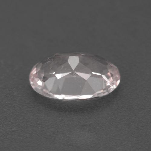 Morganite rose naturelle coupe ovale, 0,81 ct, VS
