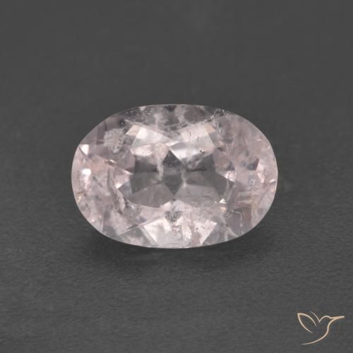 1.03ct Naturel Flamant rose Morganite, ovale, SI