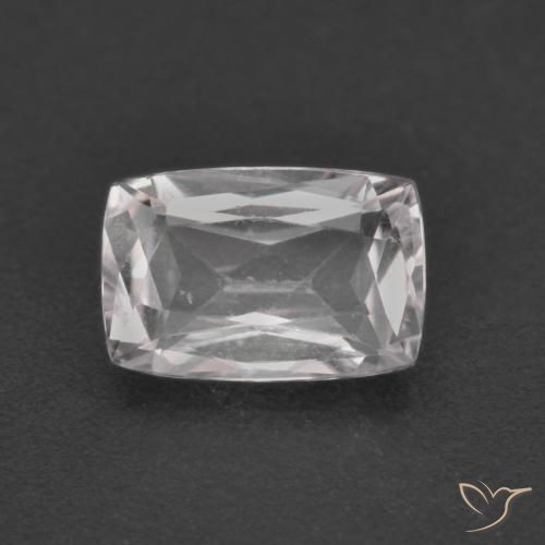 Morganite Rose clair naturelle Coussin, 1.03 ct, VVS-VS