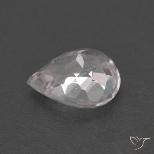 Morganite Rose clair naturelle En forme de poire, 1.18 ct, VS