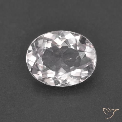 1.50ct Naturel Rose clair Morganite, ovale, VS