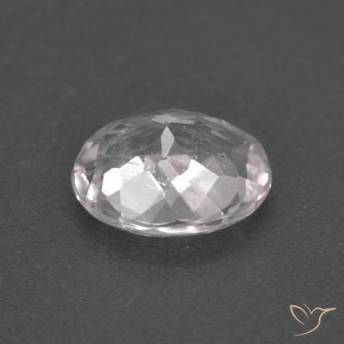 Morganite Rose clair naturelle ovale, 1.50 ct, VS