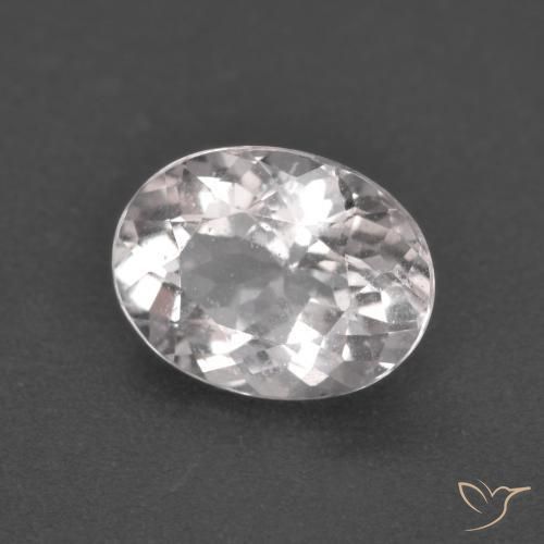 Morganite Rose clair naturelle ovale, 1.73 ct, VS