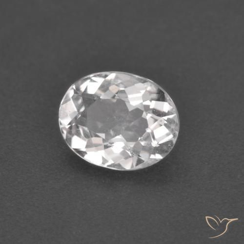 Morganite Rose clair naturelle ovale, 1.00 ct, VS