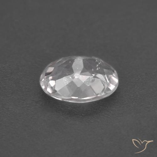 Morganite Rose clair naturelle ovale, 1.00 ct, VS